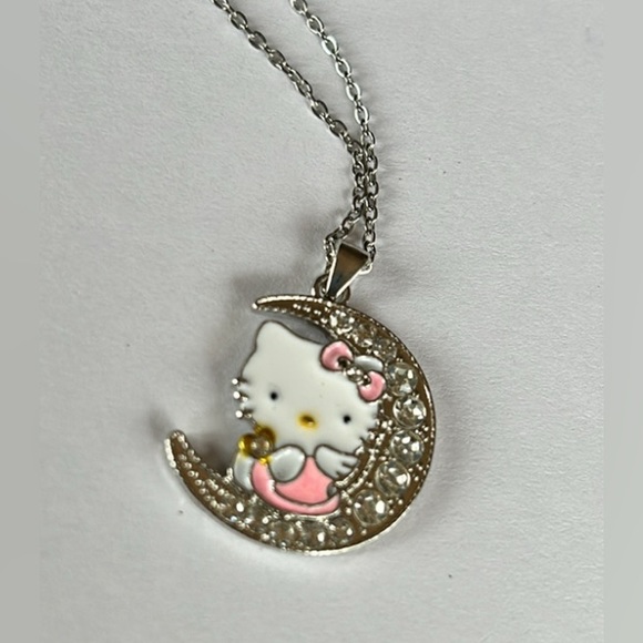 HELLO KITTY💫"Love you to the Moon and Back" Necklace - Picture 7 of 8